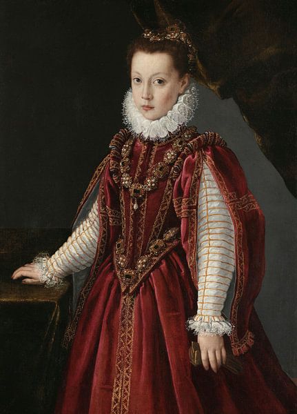 Portret van Eleonora de Medici, Sofonisba Anguissola van Meesterlijcke Meesters