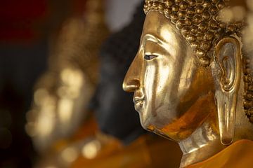 Buddha at Wat Pho in Bangkok by Walter G. Allgöwer