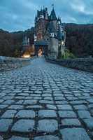 Castle Eltz after sunset