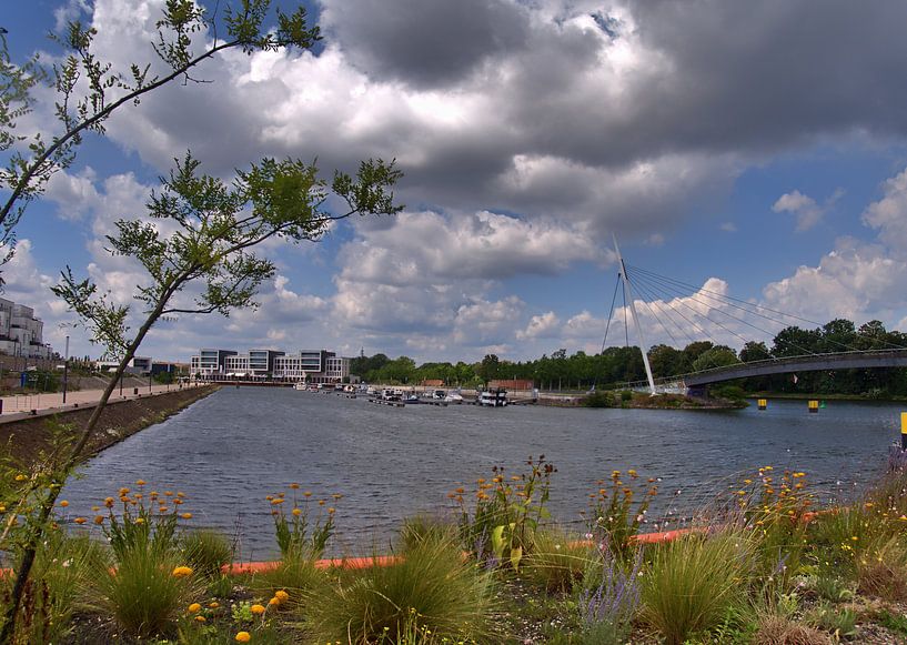 Panorama du bassin portuaire 1 par Edgar Schermaul