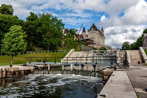 Rideau-sluizen in Ottawa, Canada