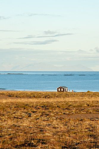 Lonely house on the coast