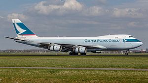 Cathay Pacific Cargo Boeing 747-400 Frachtflugzeug.