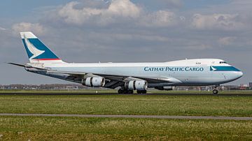 Cathay Pacific Cargo Boeing 747-400 vrachtvliegtuig.