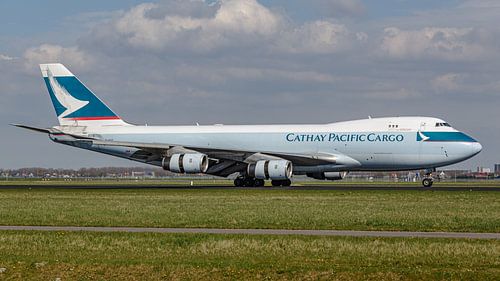 Cathay Pacific Cargo Boeing 747-400 vrachtvliegtuig.