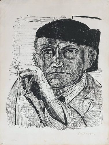 Max Beckmann - Zelfportret