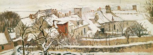 Camille Pissarro,Winter, 1872