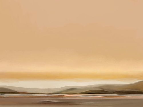 Sunrise in the desert