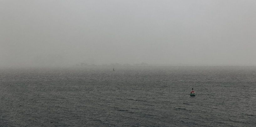 Snowfall over the Veerse Meer by Percy's fotografie