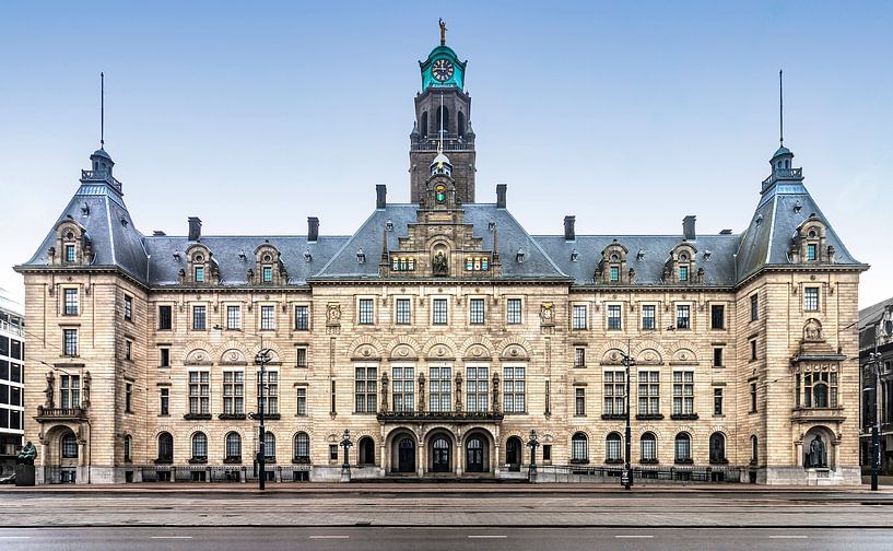Rathaus von Rotterdam  von Sylvester Lobé