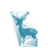 Stately deer by Low Poly