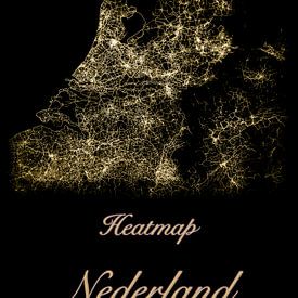 Heatmap Nederland van Geert-Jan Timmermans