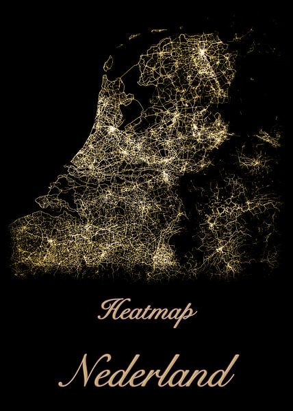 Heatmap Nederland par Geert-Jan Timmermans
