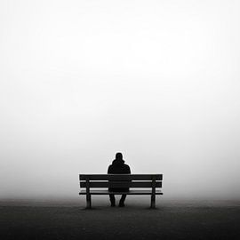 Loneliness in the world of fog by Poster Art Shop