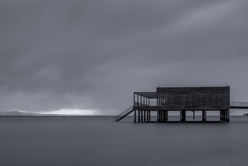 Maison de bain en noir et blanc par Rainer Pickhard
