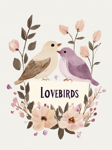 Lovebirds by Treechild
