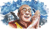 His Holiness the 14th Dalai Lama Tenzin Gyatso von Eye on You Miniaturansicht