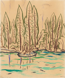 Walter Ophey - Badersee I près de Garmisch