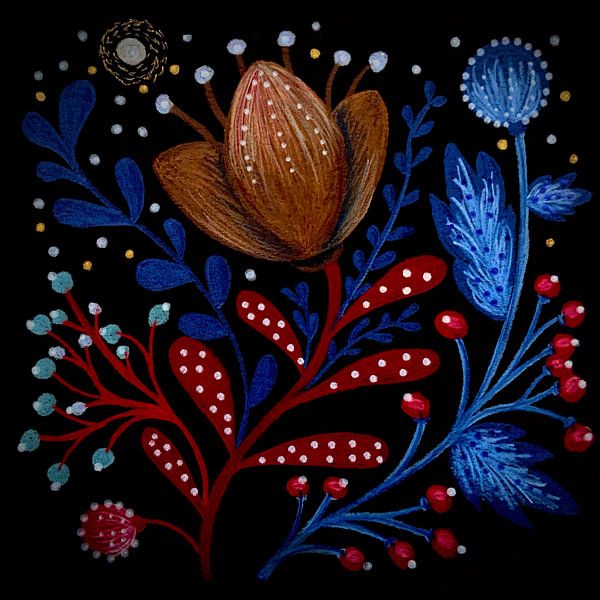 Flower composition by Elena Orlowski