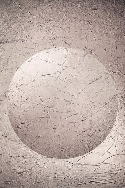 Round ball in pastel colour. Lilac pink. Minimalism. Modern Abstract. 1 by Alie Ekkelenkamp