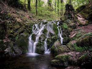 Wasserfall im Wald