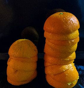 Orangenschalen