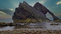 Bow Fiddle Rock - Felsbogen in Schottland von Babetts Bildergalerie Miniaturansicht