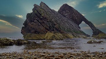 Bow Fiddle Rock - Felsbogen in Schottland