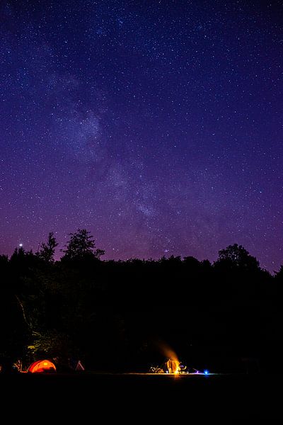 Camping under the stars by Annemarie Goudswaard