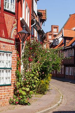 Historische vakwerkhuizen, oude binnenstad, Lüneburg