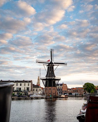 The windmill the Adriaan in Haarlem
