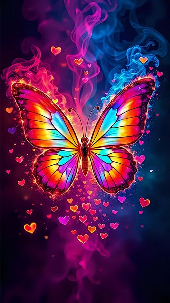 The heart of the butterfly by Jean Pierre