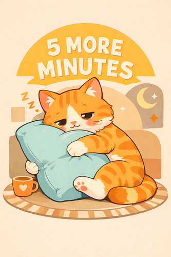 Nog vijf minuten kat