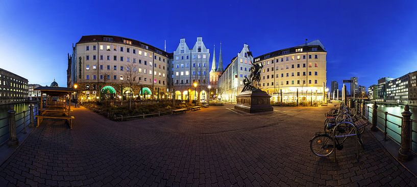 Nikolaiviertel Berlin von Frank Herrmann