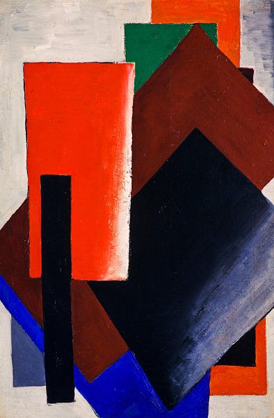 Lyubov Popova~Architectonisch schilderachtig van finemasterpiece