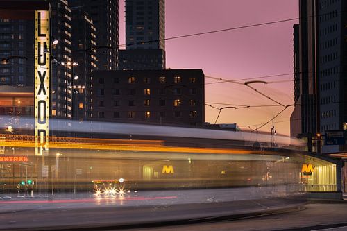 Rush hour in Rotterdam