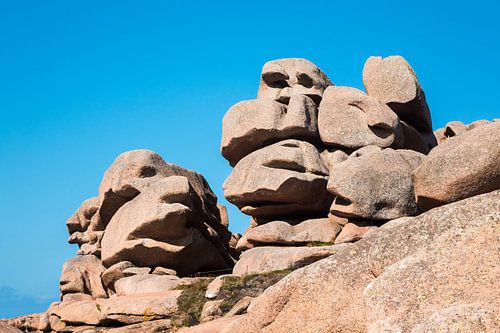 Felsen in der Bretagne