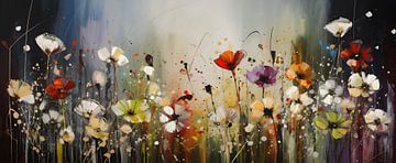 Fleurs colorées sur Artsy