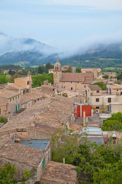 Fog over Mallorca by t.ART