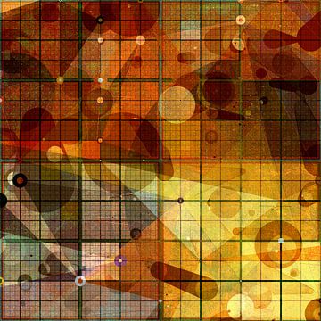 Quailless - abstracte digitale compositie van Nelson Guerreiro