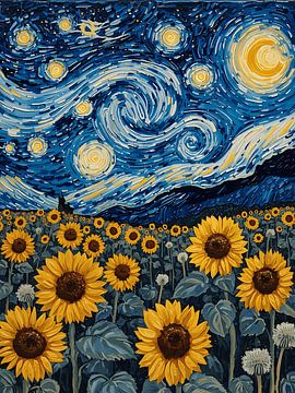 sun flower by Giandra Safaraz