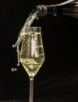 verser du champagne sur SO fotografie