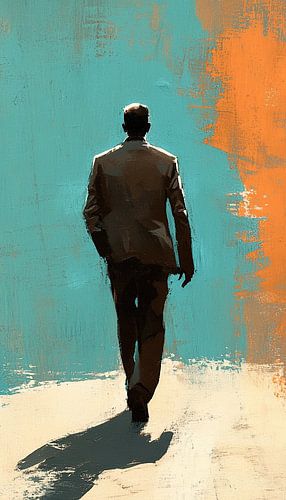 Mann in Farbe von Zen und Mehr