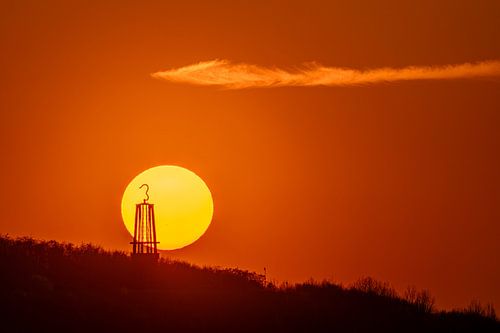 Halde Rheinpreussen, Moers, Nordrhein-Westfalen, Deutschland von Alexander Ludwig