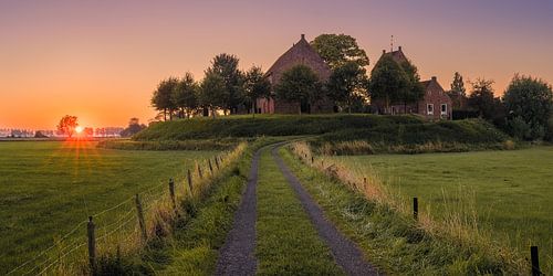 Zonsopkomst in Ezinge