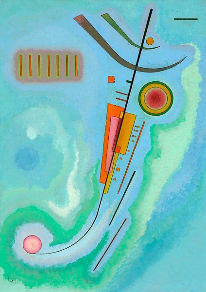 Light, Wassily Kandinsky by Masterful Masters