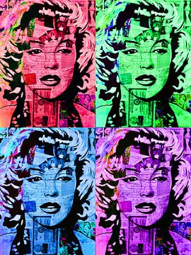 Marilyn Monroe Erstaunlich von Kathleen Artist Fine Art