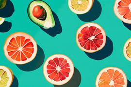 Discover fruity colour harmony by Poster Art Shop