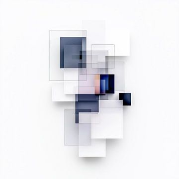 Hedendaagse duidelijkheid - toekomstgerichte fragmentatie van Klaus Tesching - Art-AI