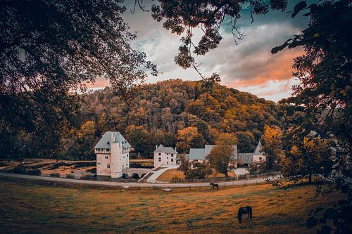 Panorama castle Crupet